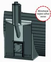 Печь для бани ТМФ Комплект для бань-бочек Гвидон печь для бани тмф комплект для бань-бочек гвидон