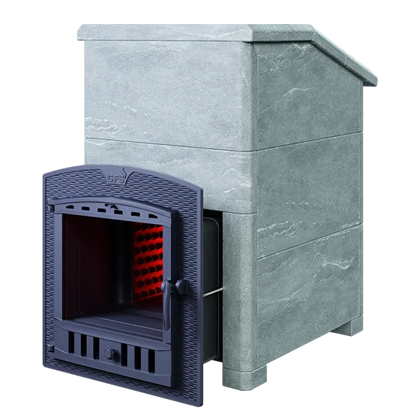 облицовка для банных печей gfs гром 40п2 президент 1150/40 верх талькохлорит + пушки