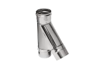 Тройник Феррум угол 135°, нержавеющий (430/0,8мм), ф115, по воде тройник феррум угол 135°, нержавеющий (430/0,8мм), ф115, по воде