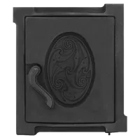 Дверца чугунная топочная ДТУ-4А "Кельты" 300*342*75 мм окрашенная Рубцовск дверца чугунная топочная дту-4а "кельты" 300*342*75 мм окрашенная рубцовск