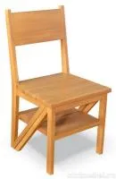 Стул-стремянка №2 (массив сосны, старение), лак, ИРБ стул-стремянка №2 (массив сосны, старение), лак, ирб