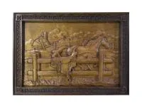 Картина резная "Конь" в рамке натуральное дерево 400*290мм Банный Эксперт картина резная "конь" в рамке натуральное дерево 400*290мм банный эксперт