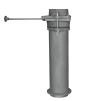 модуль шиберный gfs чугунный 115/500 стартовый (труба + шибер мп)