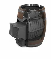 Печь для бани ТМФ бочка Вариата Cast дверка антрацит  Баррель палисандр * печь для бани тмф бочка вариата cast дверка антрацит  баррель палисандр *