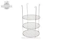 Этажерка для тандыра 3-х ярусная d 28 см ТХК этажерка для тандыра 3-х ярусная d 28 см тхк