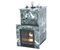 Печь для бани ИзиСтим Геленджик Premium в четыр.кожухе из змеевика закр.верх, футеровка AISI 321 печь для бани изистим геленджик premium в четыр.кожухе из змеевика закр.верх, футеровка aisi 321