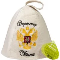 Шапка для бани Директор бани Банные штучки шапка для бани директор бани банные штучки