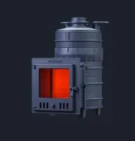 Печь для бани GFS Искандер Ураган 25М Pro ЗК чугунная печь для бани gfs искандер ураган 25м pro зк чугунная