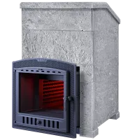 Печь для бани GFS Гром 50П2 в облицовке Президент 1220/60 Талькомагнезит (верх.) печь для бани gfs гром 50п2 в облицовке президент 1220/60 талькомагнезит (верх.)