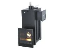 Печь для бани ИзиСтим Геленджик М2 боковой выход справа Premium с футеровкой шамотом печь для бани изистим геленджик м2 боковой выход справа premium с футеровкой шамотом