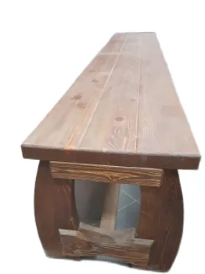 Лавка №13 180х56х45 см массив сосны старение, палисандр, ИРБ лавка №13 180х56х45 см массив сосны старение, палисандр, ирб