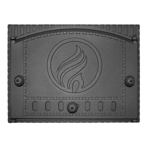 Дверца Fireway чугунная топочная (К311) 250x210 мм на петлях дверца fireway чугунная топочная (к311) 250x210 мм на петлях