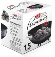 брикеты топливные grifon premium eco древесноугольные, 1,5кг в кор.