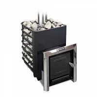 печь для бани ермак 12 сетка-классика carbon, антрацит