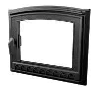 Дверца чугунная каминная ПроМеталл "Арктика" 460*555 мм дверца чугунная каминная прометалл "арктика" 460*555 мм