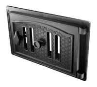 Дверца чугунная поддувальная ПроМеталл "Арктика" 210*340 мм дверца чугунная поддувальная прометалл "арктика" 210*340 мм