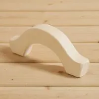 Ручка дверная из липы 22*7,5*2,6 см,  Добропаровъ  ручка дверная из липы 22*7,5*2,6 см,  добропаровъ