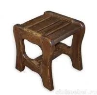 Табурет для сауны (массив сосны, старение), палисандр, ИРБ табурет для сауны (массив сосны, старение), палисандр, ирб