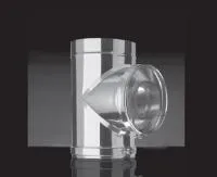 тройник craft 90° утепленный нержавеющий (304/0,8/304/0,5) ф120/220, по воде