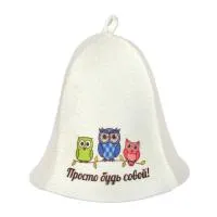 Шапка для бани "Просто будь совой!" HotPot Банные штучки шапка для бани "просто будь совой!" hotpot банные штучки