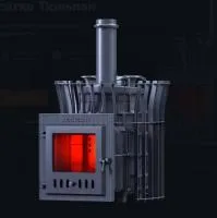 Печь для бани GFS Авангард Ураган 25М ЗК в сетке тюльпан печь для бани gfs авангард ураган 25м зк в сетке тюльпан