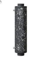 Экономайзер-теплообменник ИзиСтим (каменка натрубная) нержавеющий Хохлома ф120мм чёрный экономайзер-теплообменник изистим (каменка натрубная) нержавеющий хохлома ф120мм чёрный