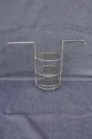 Этажерка для тандыра 3-х ярусная d180 h290 мм с ручками и одним внутр. доп. кольцом НСК этажерка для тандыра 3-х ярусная d180 h290 мм с ручками и одним внутр. доп. кольцом нск