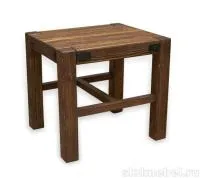 Табурет №4(массив сосны, старение), палисандр, ИРБ табурет №4(массив сосны, старение), палисандр, ирб