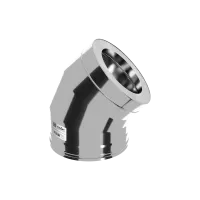 колено craft утепленное угол 135° нержавеющее (316/0,8/304/0,5мм) ф120/220 по воде, cerablanket