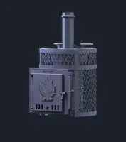 Печь для бани GFS Искандер Ураган 18 ЗК чугунная  печь для бани gfs искандер ураган 18 зк чугунная