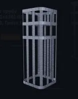 Сетка на трубу GFS ЗК 18/25/30 Гроза 18 250х250х630мм под шибер сетка на трубу gfs зк 18/25/30 гроза 18 250х250х630мм под шибер