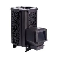 Печь для бани Сталь-Мастер HARD 16М Хохлома без дверцы закрыт.каменка дровяная сетка печь для бани сталь-мастер hard 16м хохлома без дверцы закрыт.каменка дровяная сетка