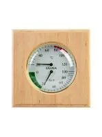 Термометр с гигрометром Банная станция Квадрат ольха, TH-11A, 212F, Банный Эксперт термометр с гигрометром банная станция квадрат ольха, th-11a, 212f, банный эксперт