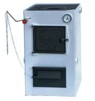 Котел Сибирь с конфоркой 15 кВт (220В) твердотопливный (КВО) котел сибирь с конфоркой 15 квт (220в) твердотопливный (кво)