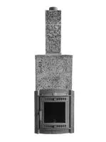 Печь для бани ПроМеталл Атмосфера XL в камне Империя пироксенит Элит (комплект) печь для бани прометалл атмосфера xl в камне империя пироксенит элит (комплект)