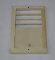 Вентиляционная решетка большая с задвижкой, Банный Эксперт  вентиляционная решетка большая с задвижкой, банный эксперт