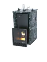 Печь для бани ИзиСтим Сочи М2 Premium в трехстор. кожухе из пироксенита вход слева закр.верх печь для бани изистим сочи м2 premium в трехстор. кожухе из пироксенита вход слева закр.верх