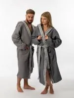 Халат Woodson вафельный с планкой р.46 gray халат woodson вафельный с планкой р.46 gray