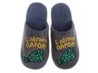 тапки д/сауны женские "слегким паром"