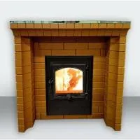 Портал для банной печи Термофор, красный портал для банной печи термофор, красный