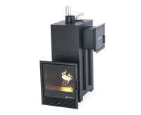 Печь для бани ИзиСтим Сочи М2 Premium боковой вход справа под ГГУ печь для бани изистим сочи м2 premium боковой вход справа под ггу