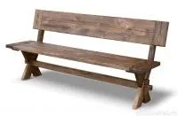 Скамья №10H 160х55х45 см массив сосны старение, палисандр, ИРБ скамья №10h 160х55х45 см массив сосны старение, палисандр, ирб