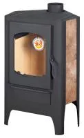 Печь-камин Бавария ЭКО угловая с плитой патрубок ф120мм ЭкоКамин печь-камин бавария эко угловая с плитой патрубок ф120мм экокамин
