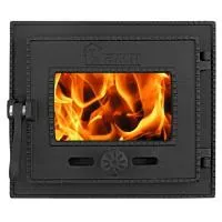 Дверца чугунная топочная ДТГ-3БС "Ками" 315*270 мм (под стекло) Рубцовск  дверца чугунная топочная дтг-3бс "ками" 315*270 мм (под стекло) рубцовск