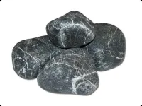 Камень для бани Серпентенит "Черный принц" шлифованный, 10 кг, ведро камень для бани серпентенит "черный принц" шлифованный, 10 кг, ведро