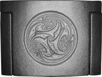 Дверца чугунная прочистная ДПр-3А Кельты 200*149*63 мм, крашеная, Рубцовск дверца чугунная прочистная дпр-3а кельты 200*149*63 мм, крашеная, рубцовск