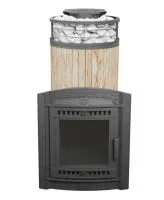 Печь для бани ПроМеталл Атмосфера XL в ламелях Окаменевшее дерево New печь для бани прометалл атмосфера xl в ламелях окаменевшее дерево new