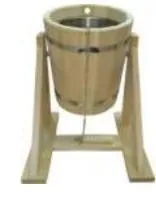 обливное устройство русская забава 12л, с нержавеющей вставкой, банный эксперт