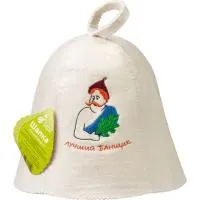 Шапка для бани Лучший банщик Банные штучки шапка для бани лучший банщик банные штучки