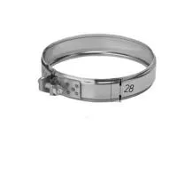 Хомут Феррум обжимной нерж.(430/0,5 мм), ф115 хомут феррум обжимной нерж.(430/0,5 мм), ф115